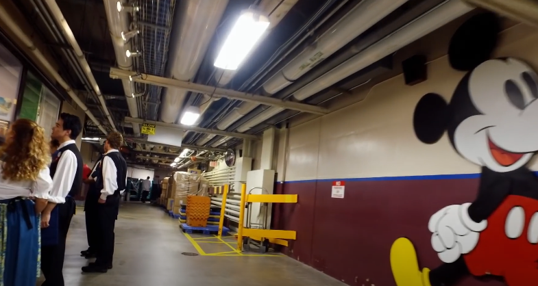 Disney construction underground