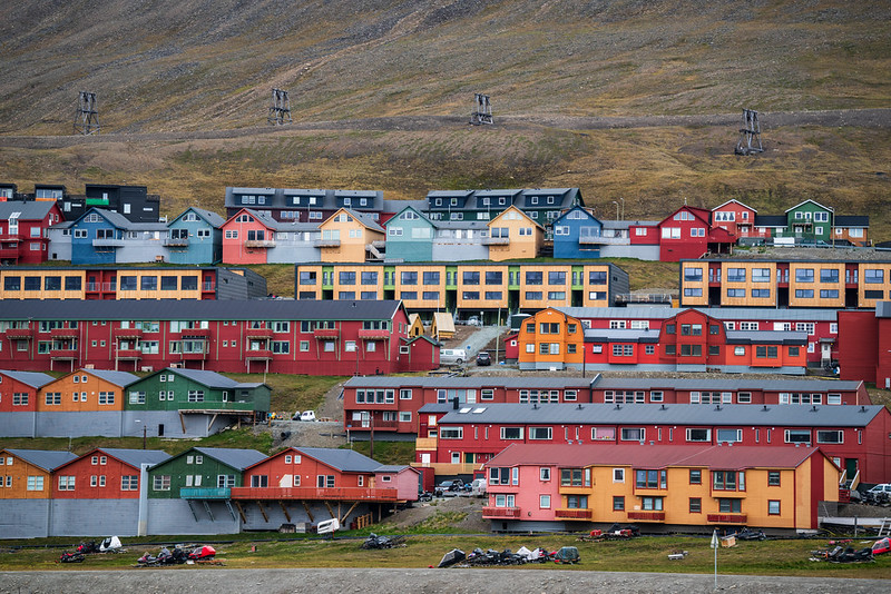 Buildings of Longyearbyen - Svalbard