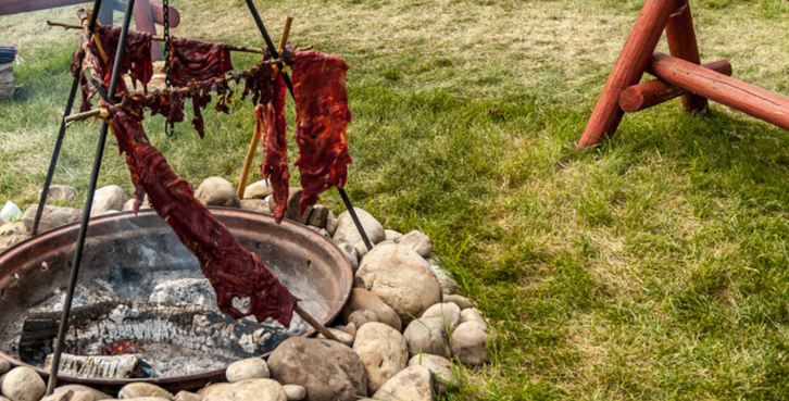 Cooking traditional buffalo meat