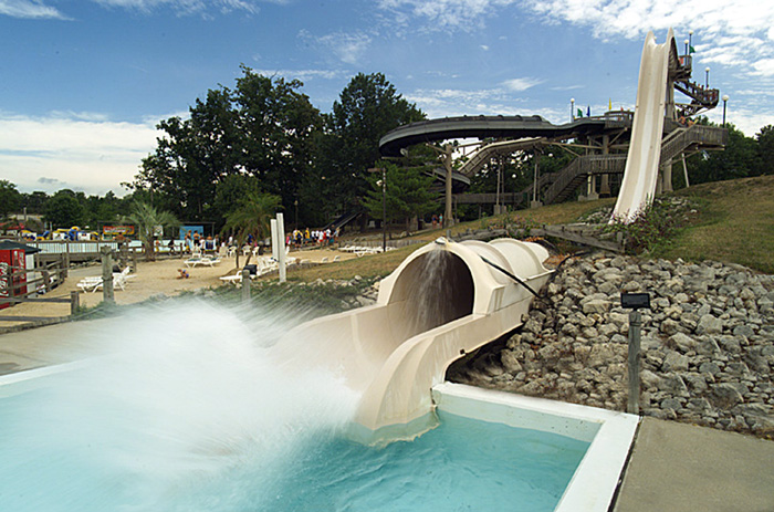 The Cliff at the Beach Waterpark in Ohio