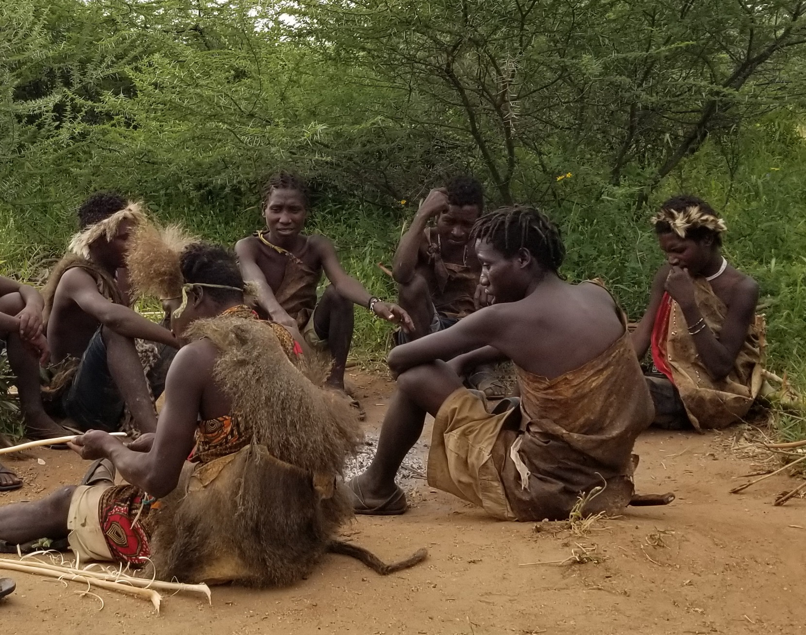 In The Morning At Hadzabe Tribe Village - 2022