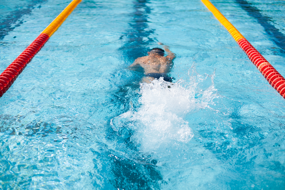 photo of swimmer