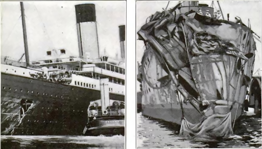 Hawke - Olympic Collision