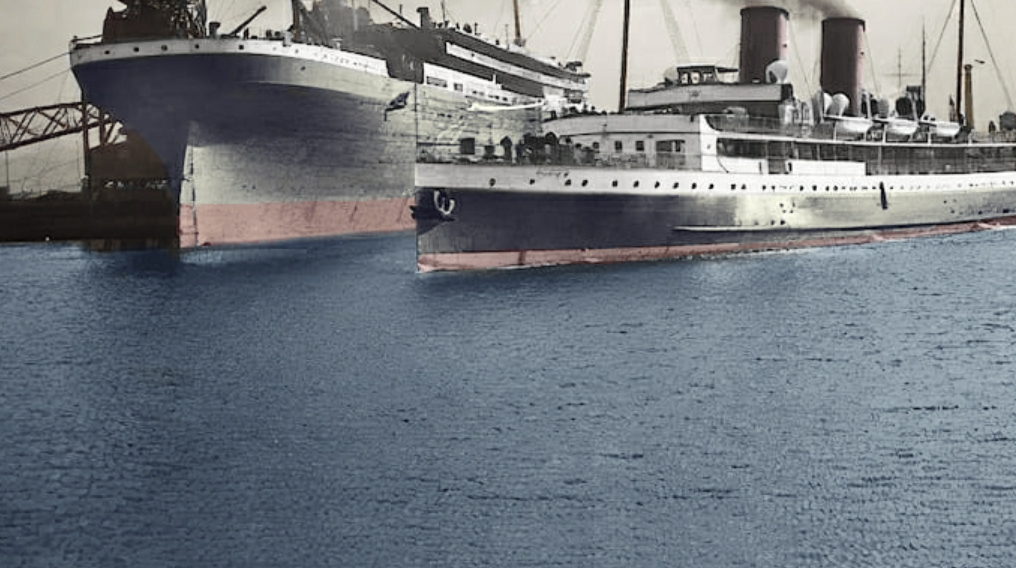 RMS Olympic and RMS Titanic