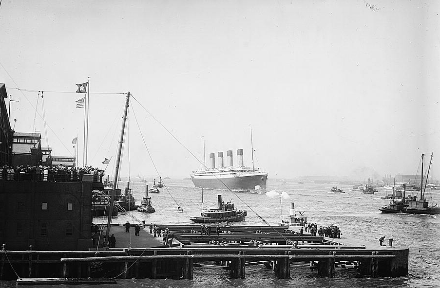 Arrival Olympic 1911