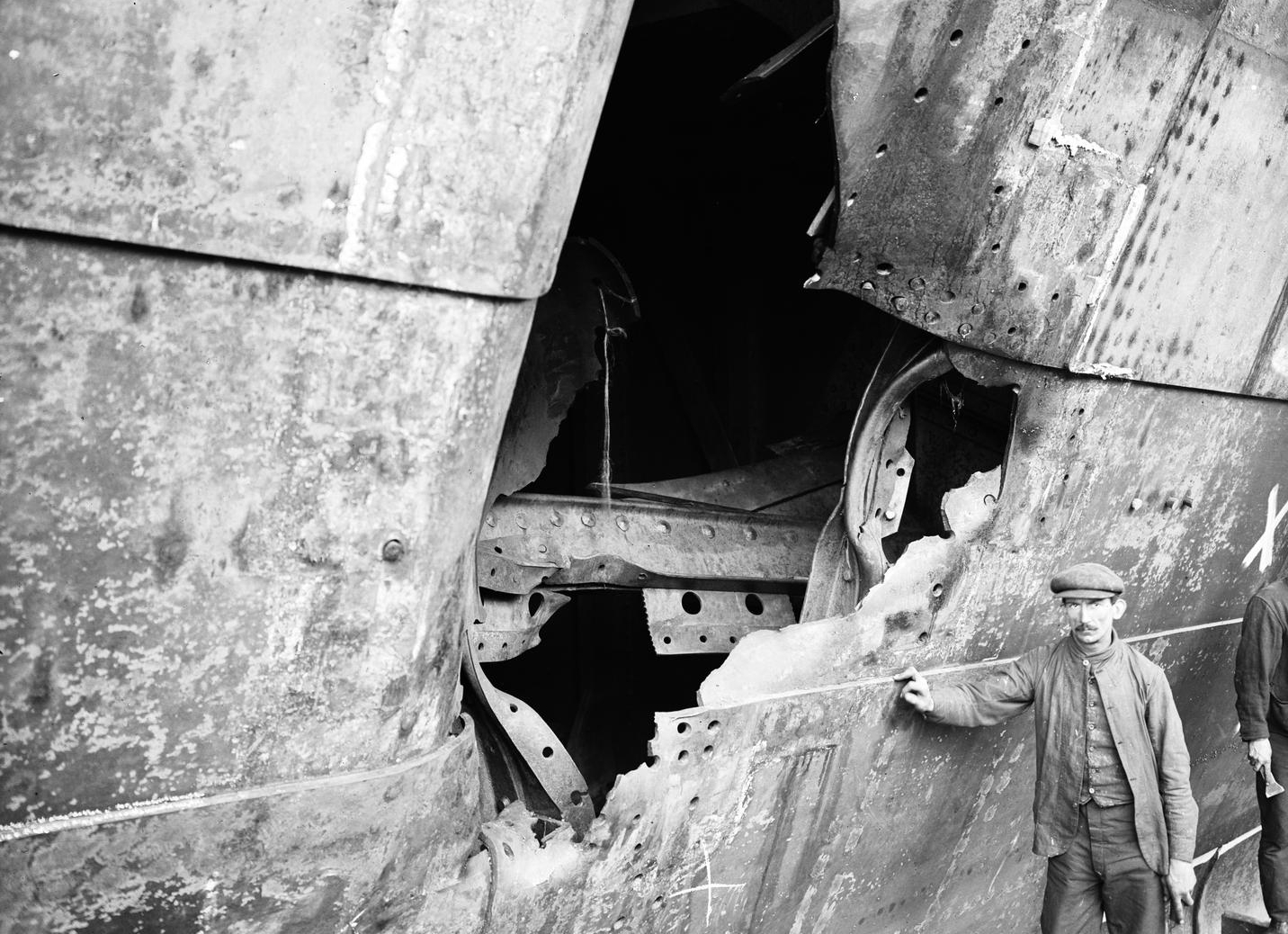 Olympic Hawke Collision Damage