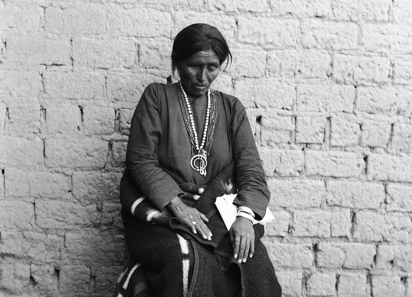 Blind daughter of Chief Manuelito, c. 1901