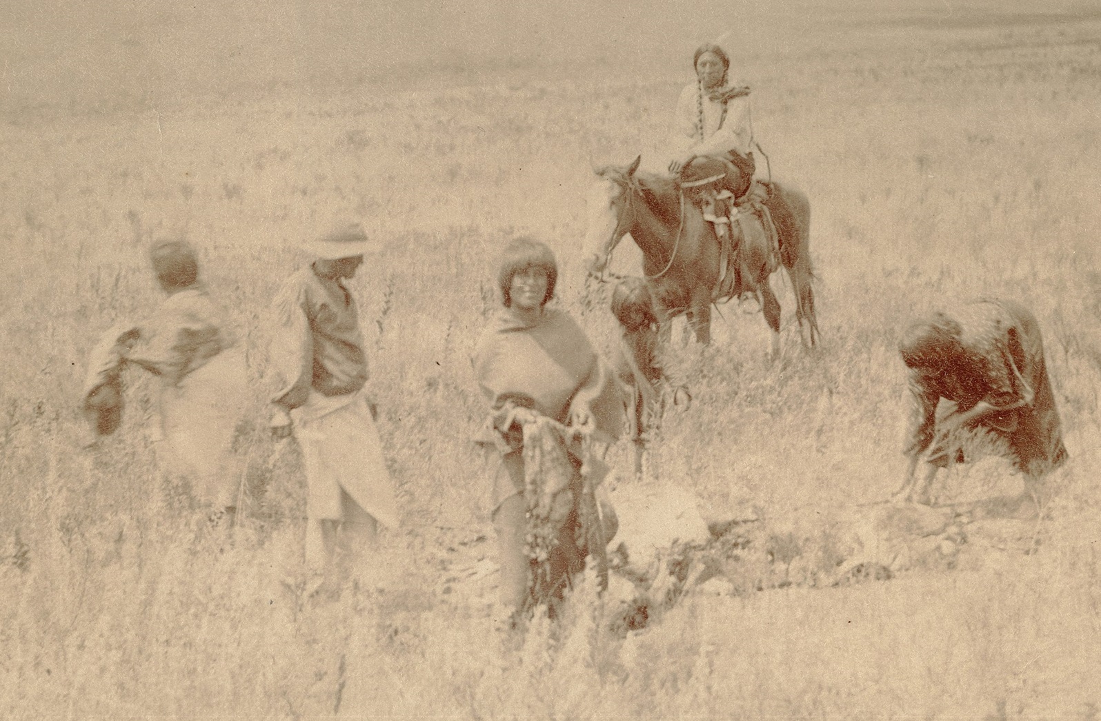Comanches outside - circa 1890