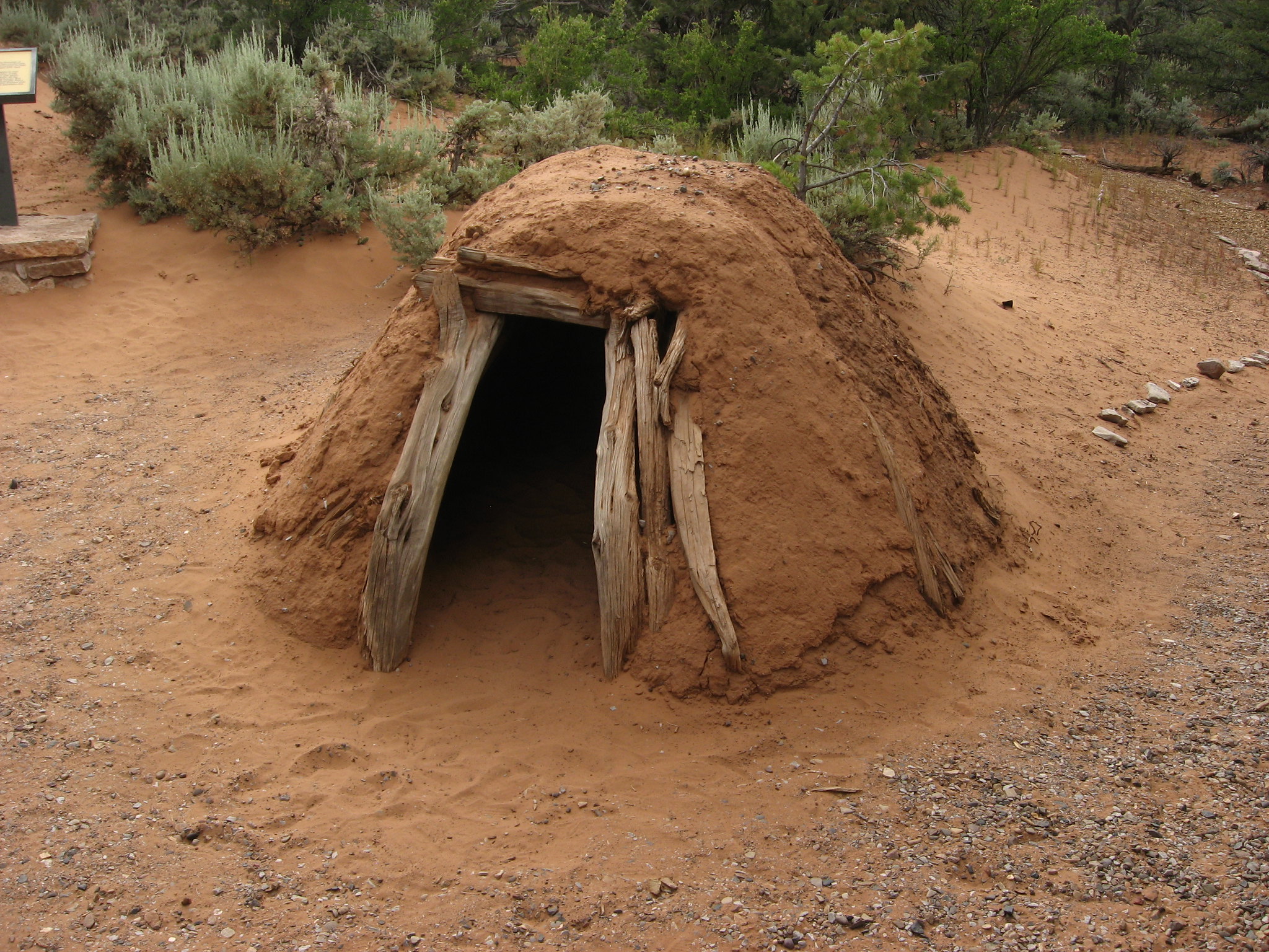 Old Navajo house