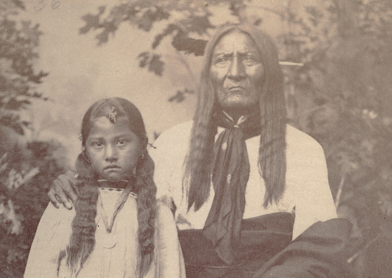 Comanche Tarsa And Wee-Tipe - circa 1890