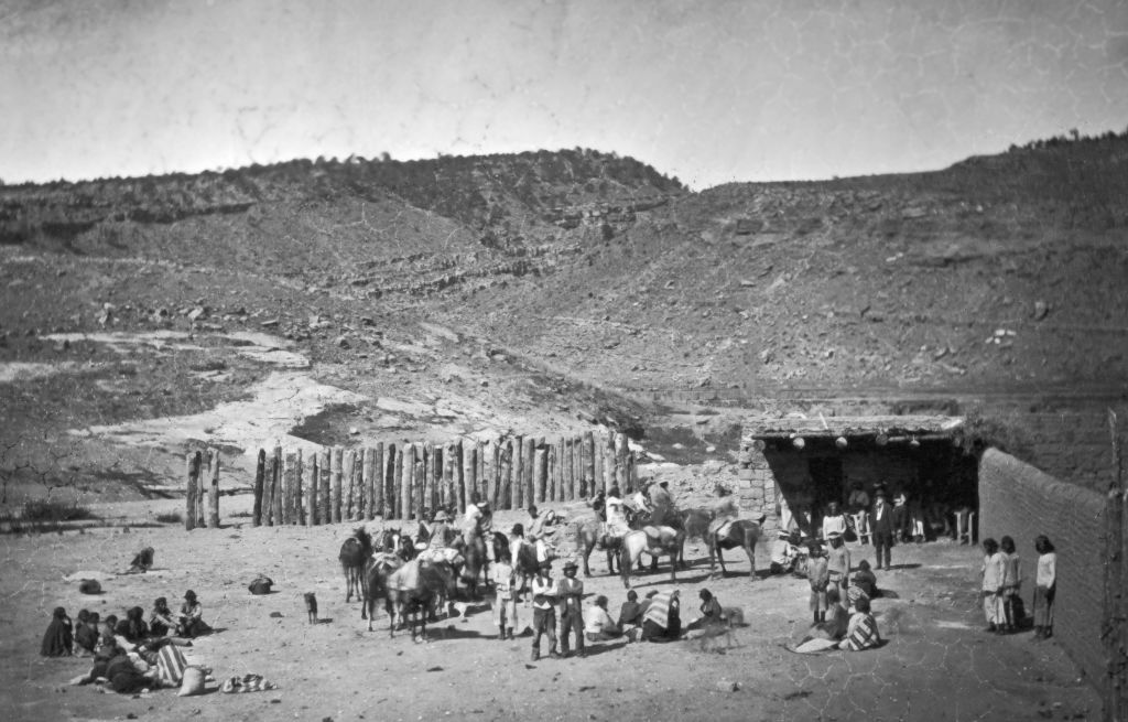 Navajo Native Americans at Fort Defiance
