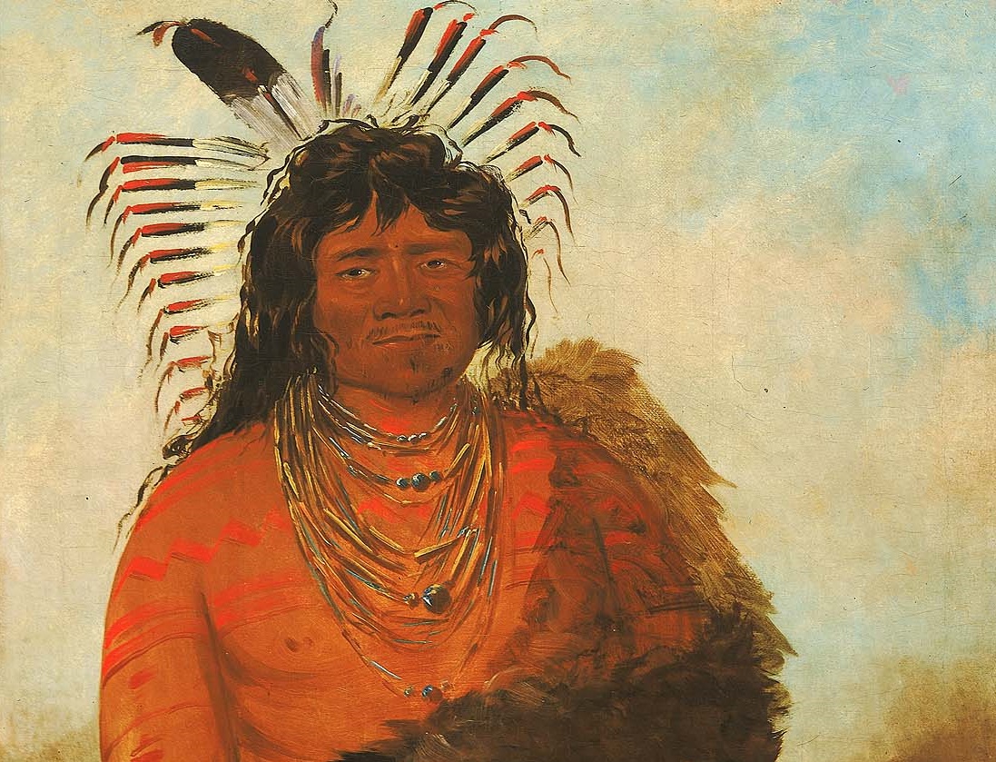 Comanche Warrior - painting 1834