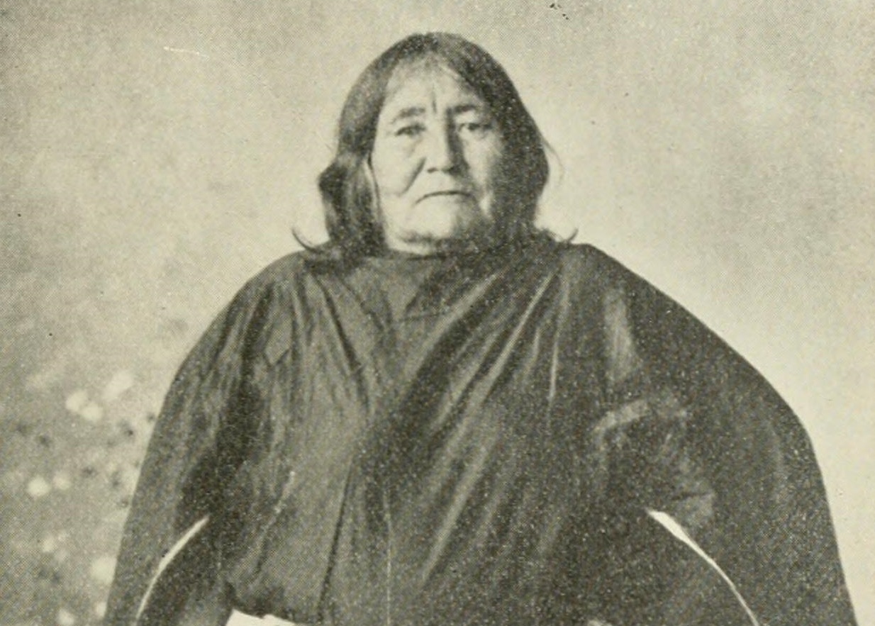 Comanche Indian woman.