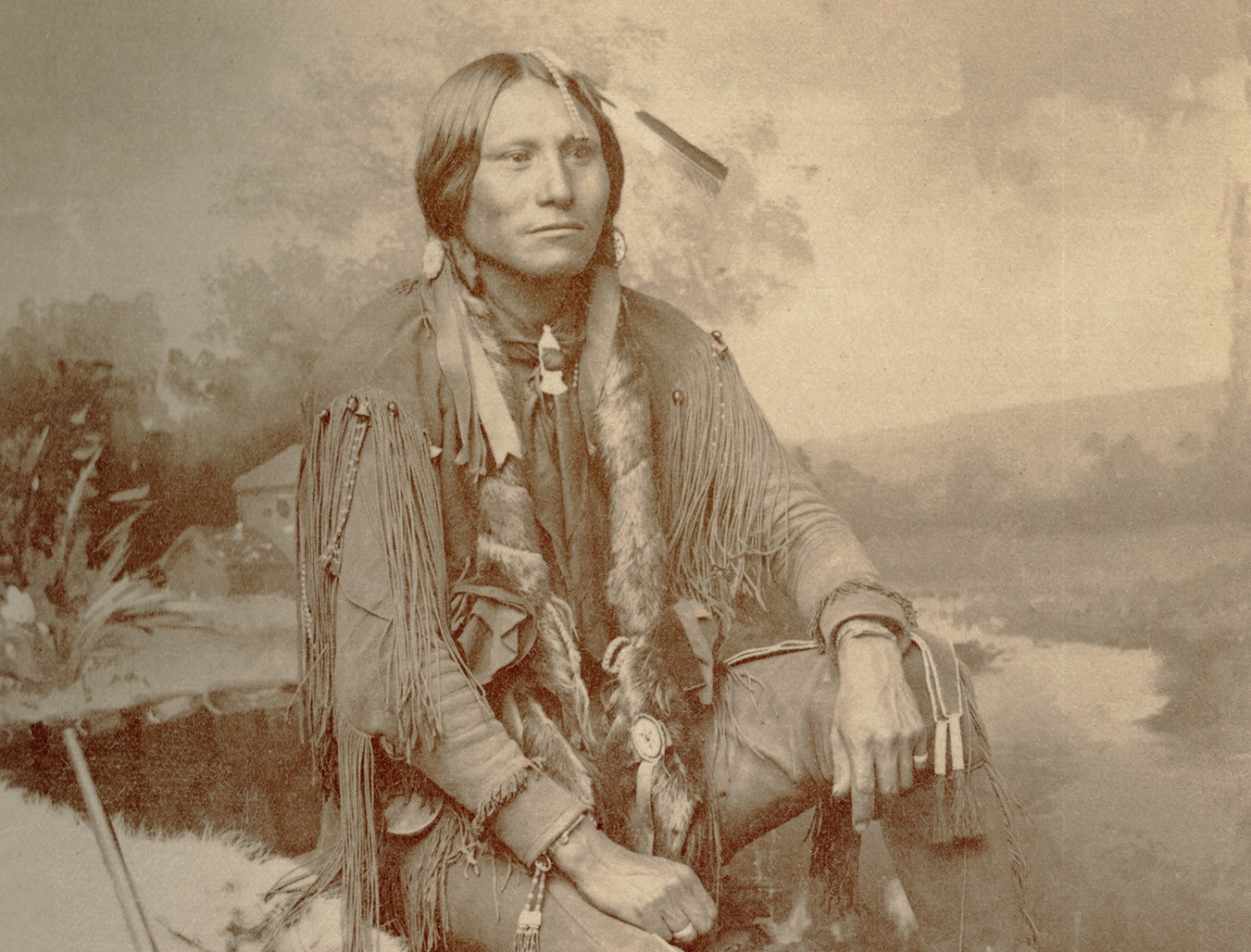 Jno-Had-Ie, Comanche - circa 1895