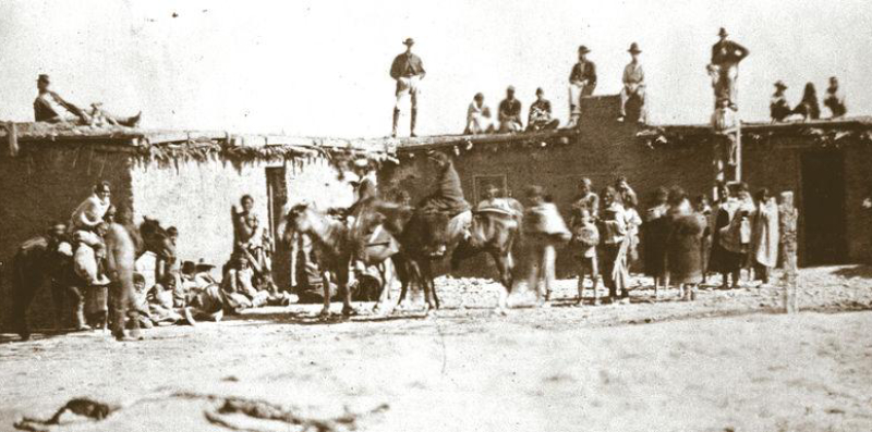 Navajo Captives At Fort Sumner