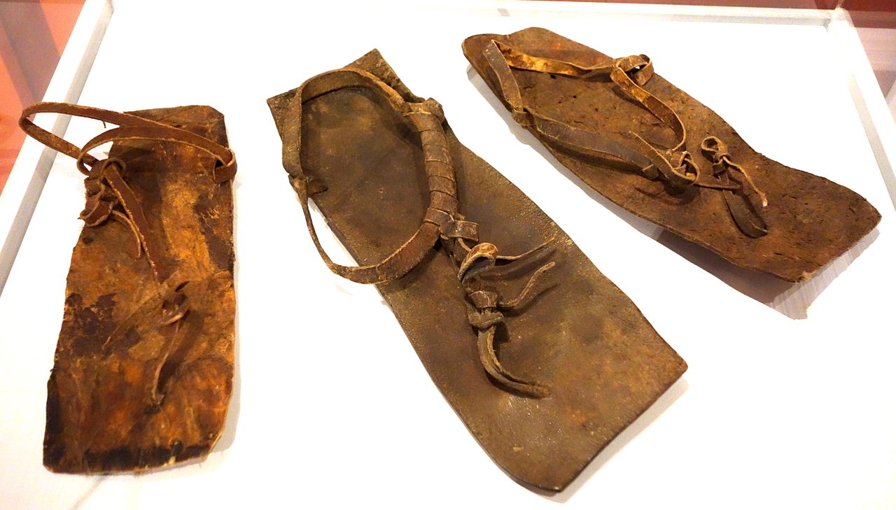 Maasai Sandals, 1951, Rawhide