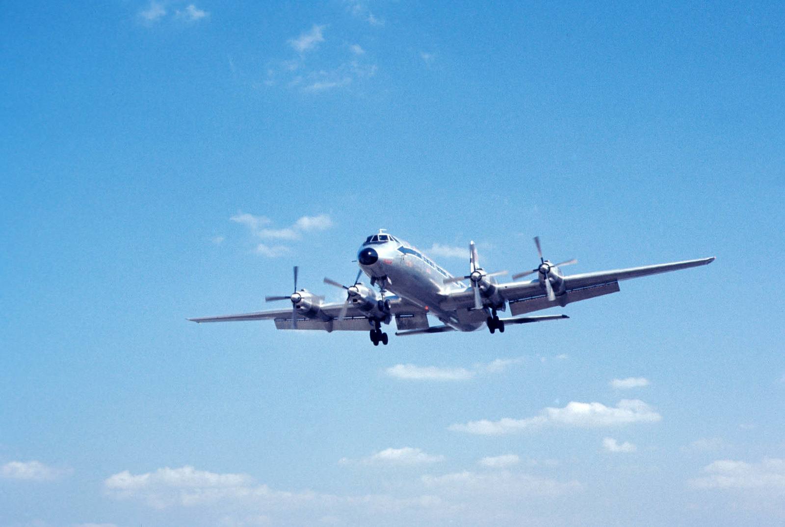 Lockheed Electra L 188..Turbo prop airliner