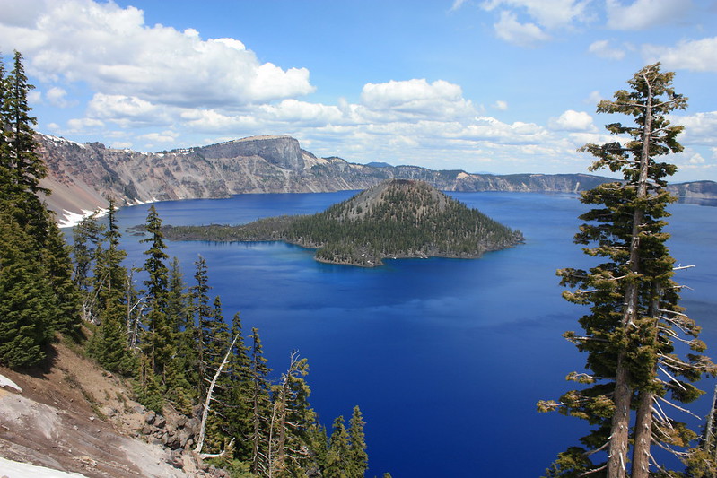 Discovery Point at the Crater Lake National Park