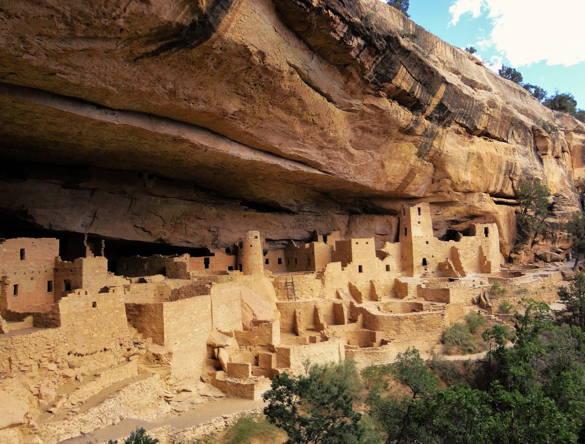 Cliff Palace at the Mesa Verde National Park, Colorado