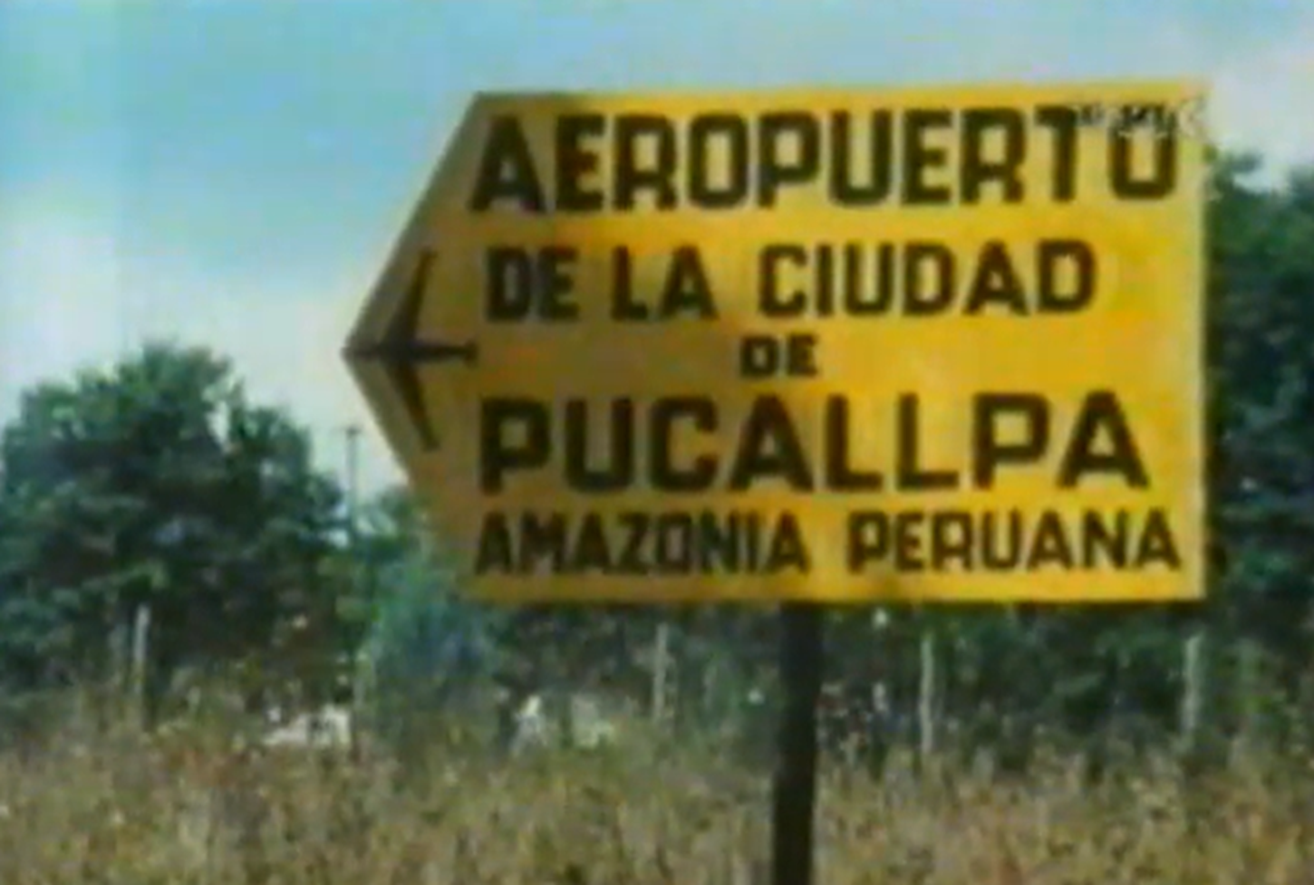 Screenshot of Airport sign - from Miracles Still Happen (1974)