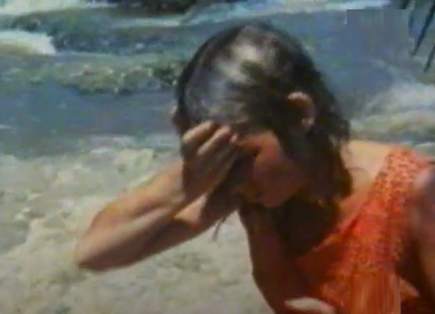 Screenshot of Susan Penhaligon as Juliane Koepcke - from Miracles Still Happen (1974)