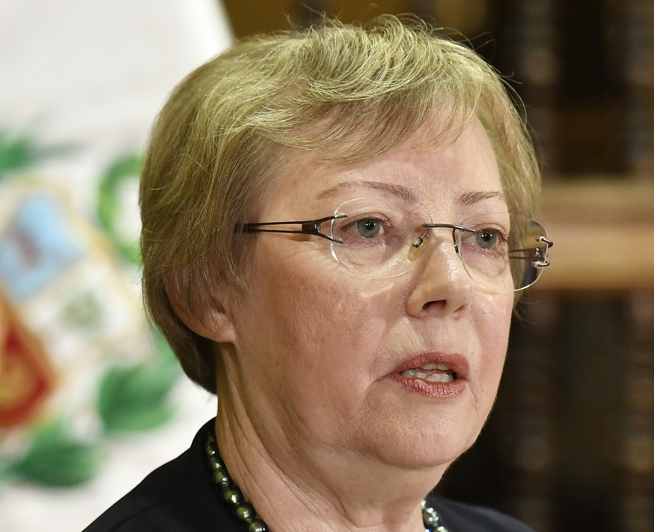 Portrait of Juliane Koepcke looking at side - 2019