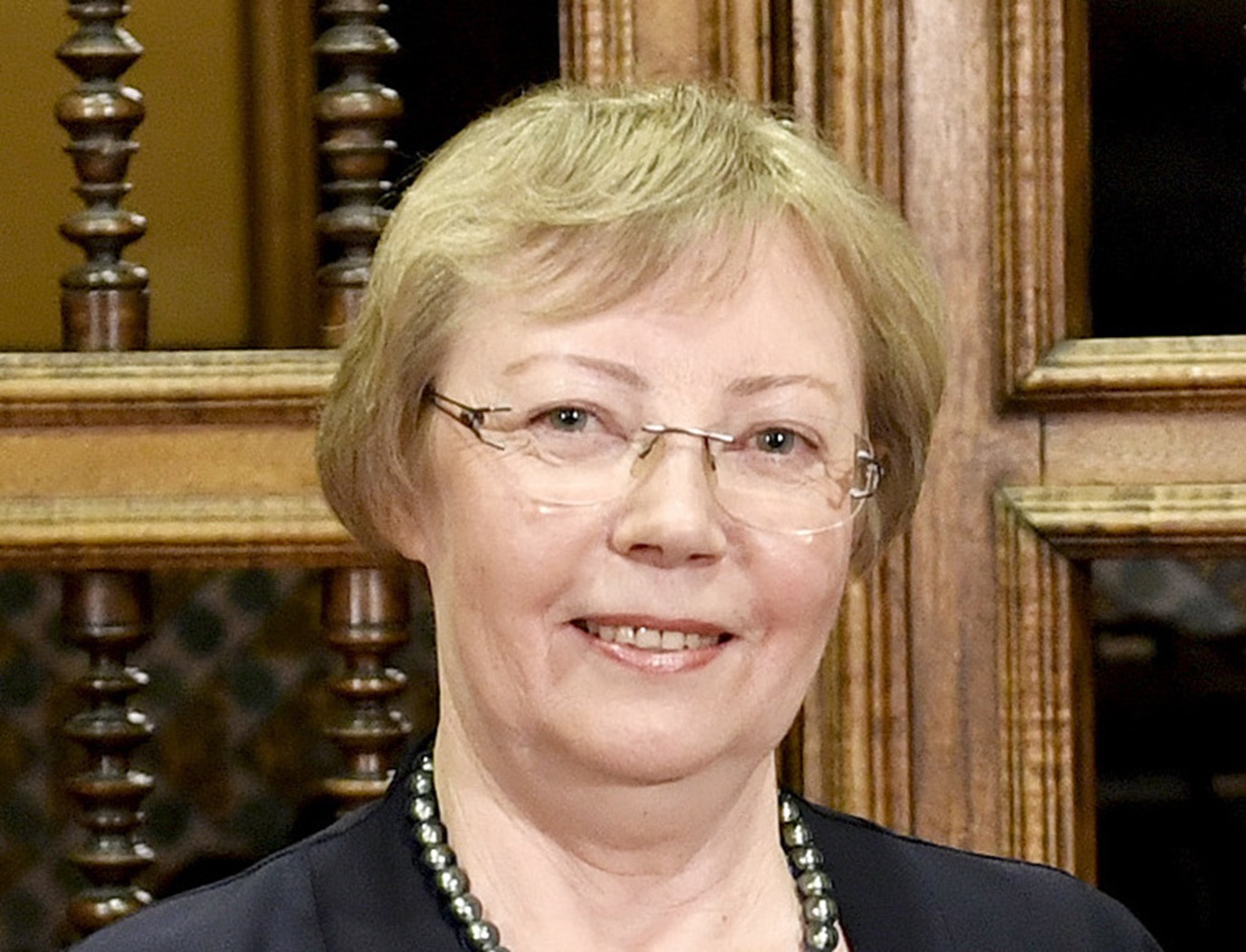 Portrait of Juliane Koepcke looking at side - 2019