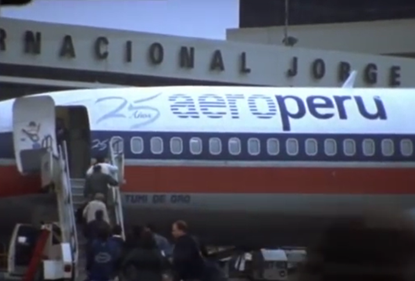 Screenshot of Plane at Airport - from Miracles Still Happen (1974)