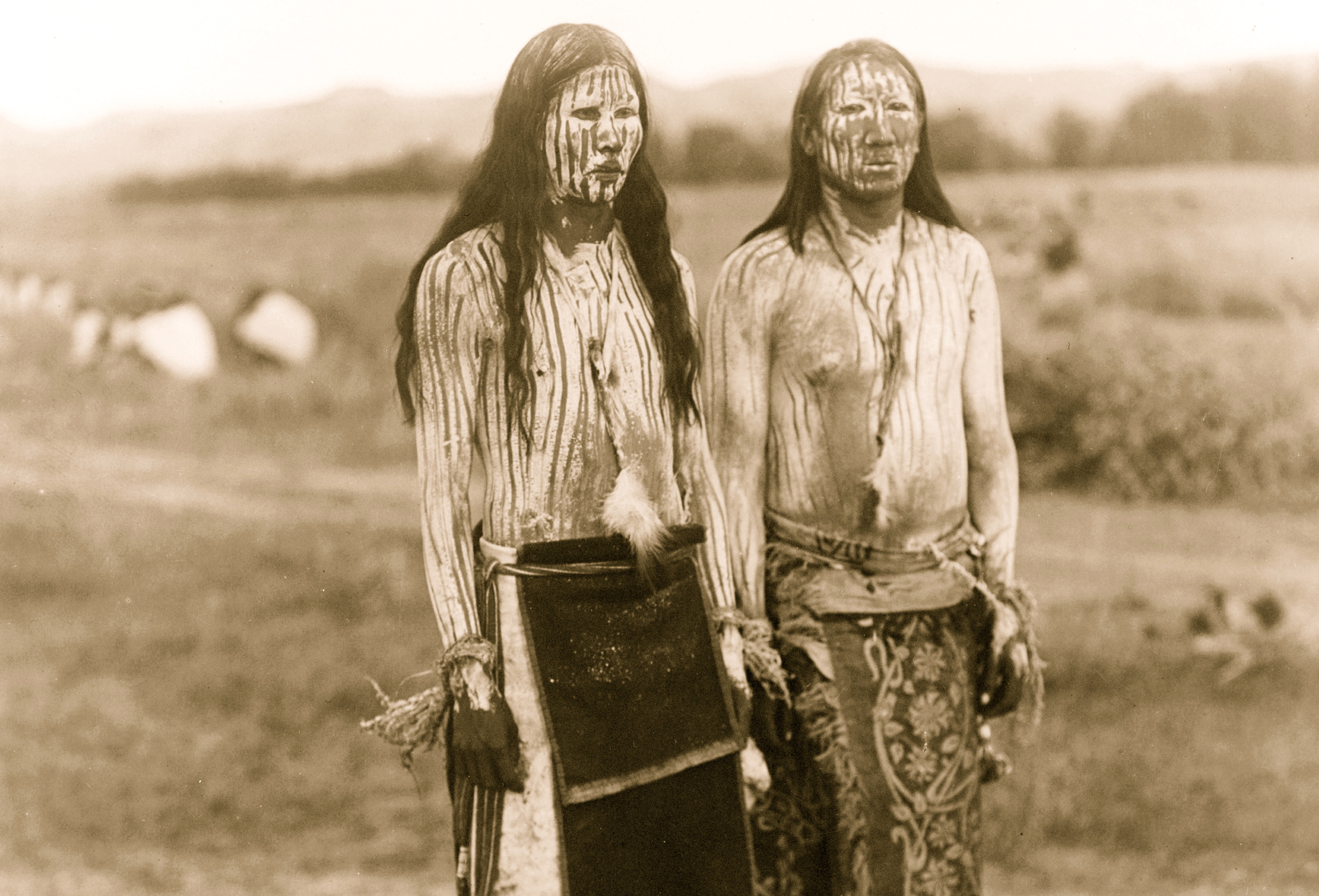 Sun dance pledges--Cheyenne