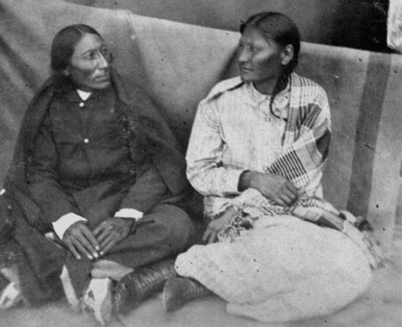 Cheyenne man and woman