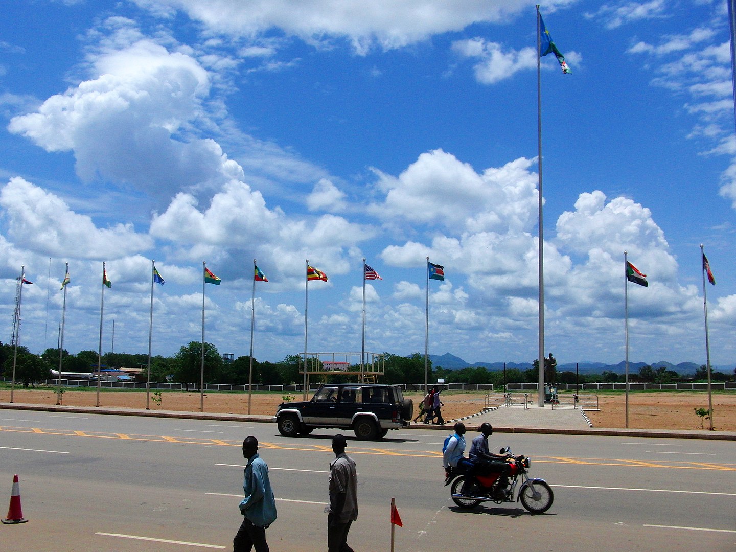 John Garang Square in Juba