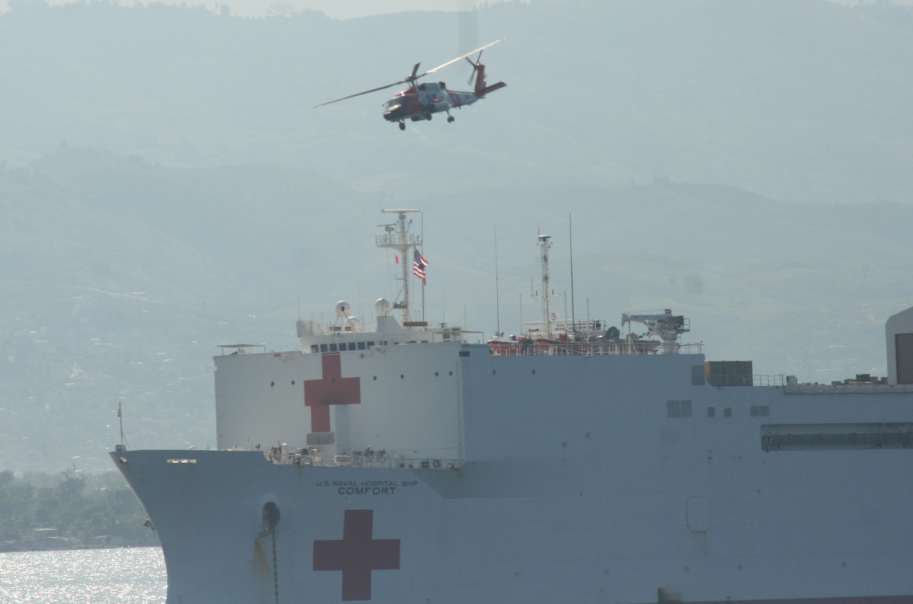 Hospital Ship Usnscomfort Jan 20 Haiti