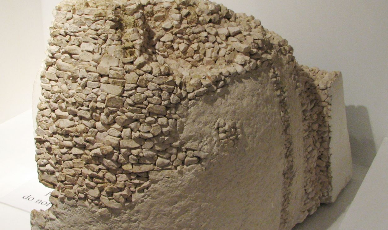 Model Of The Round Tower In Jericho