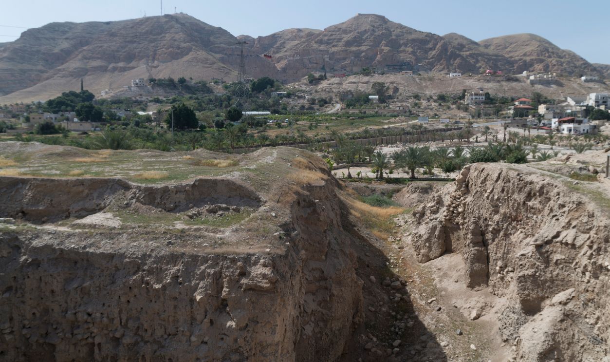 Mount of Temptation from Tell es-Sultan