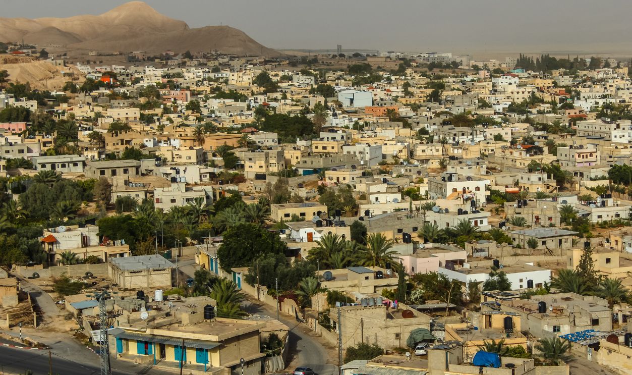 Jericho from a cable car.