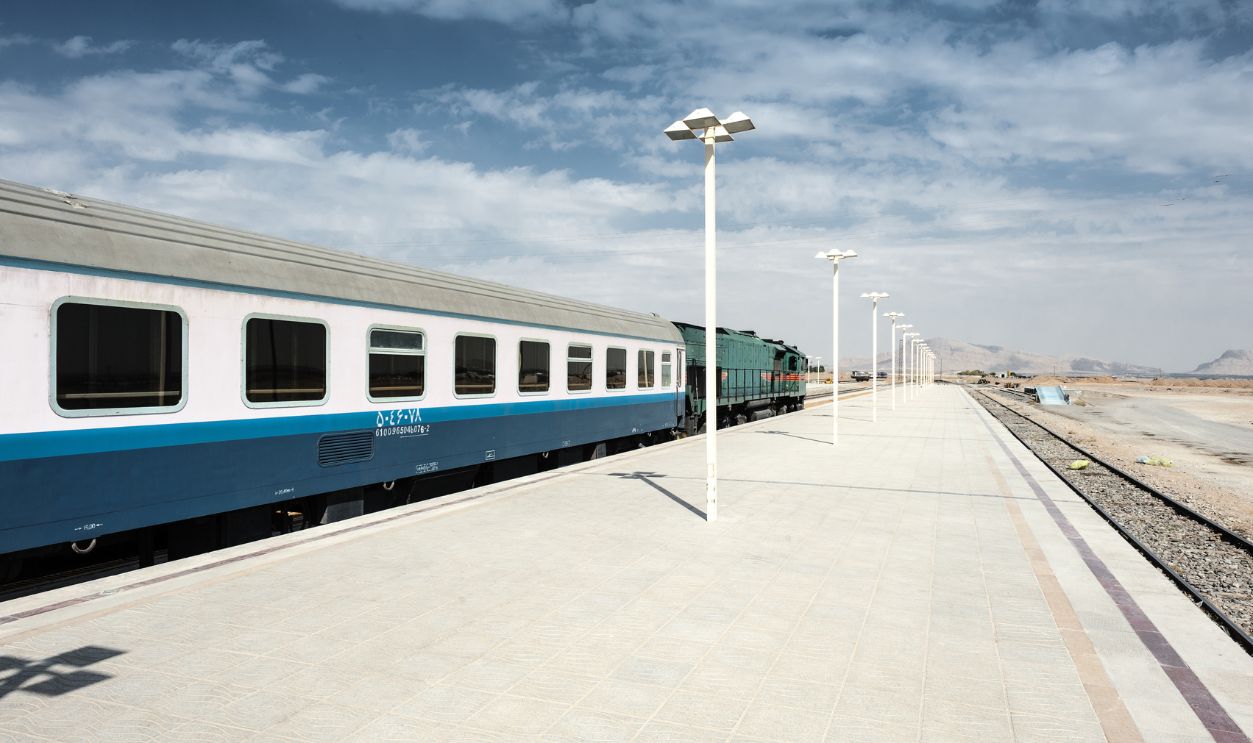 Iran, Isfahan, Railway Station