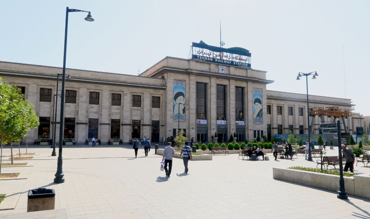 Tehran Railway Station in 2018