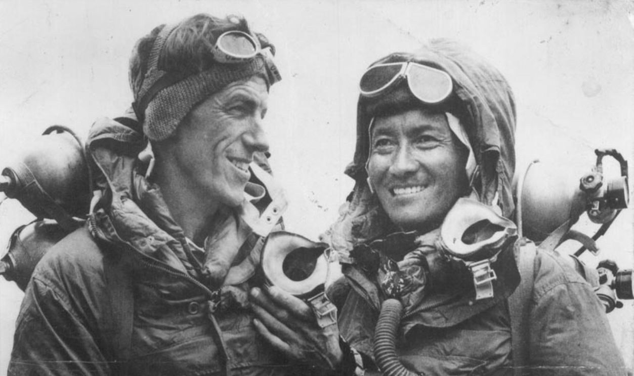 Edmund Hillary and Tenzing Norgay