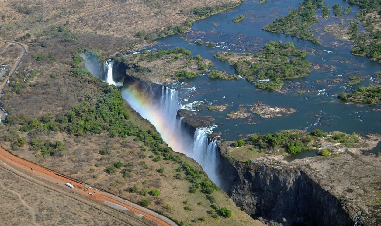 View of Victoria Falls