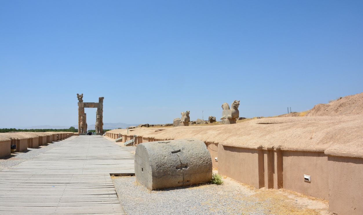 Road in Persepolis
