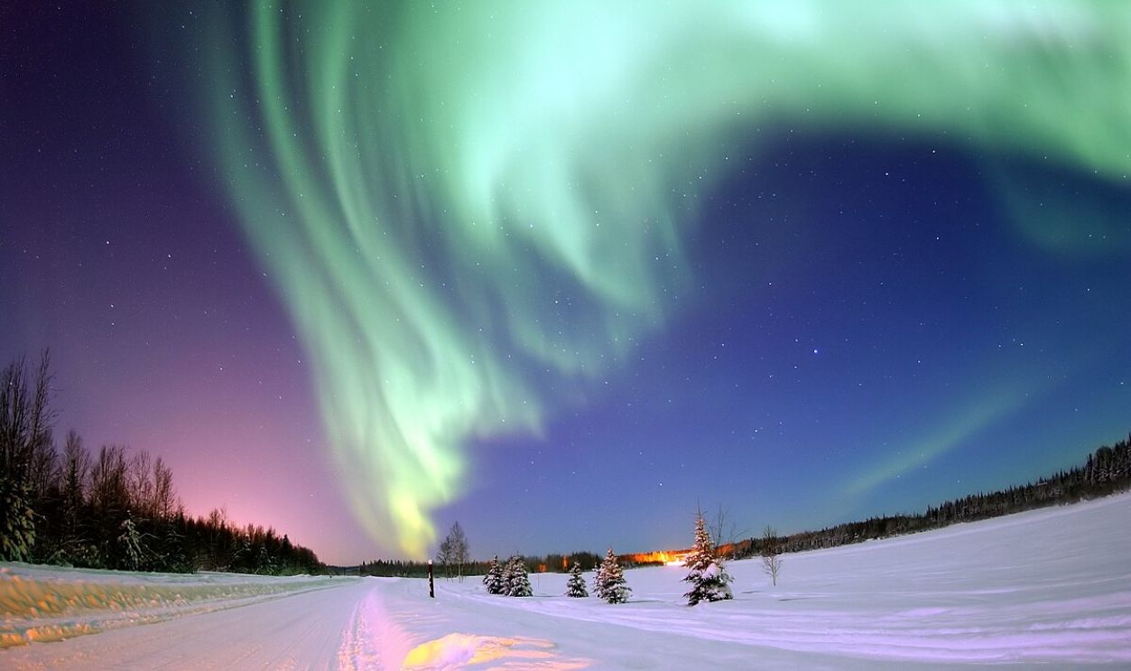 The Aurora Borealis, or Northern Lights