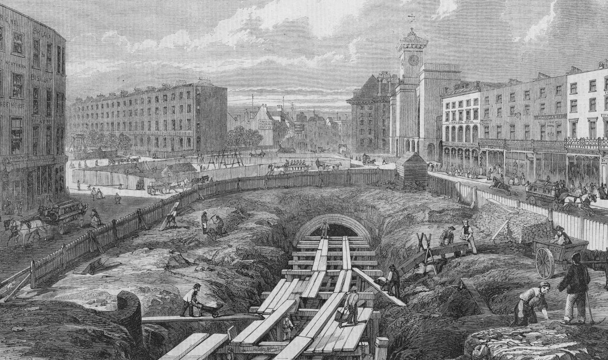 Constructing the Metropolitan Railway 1863
