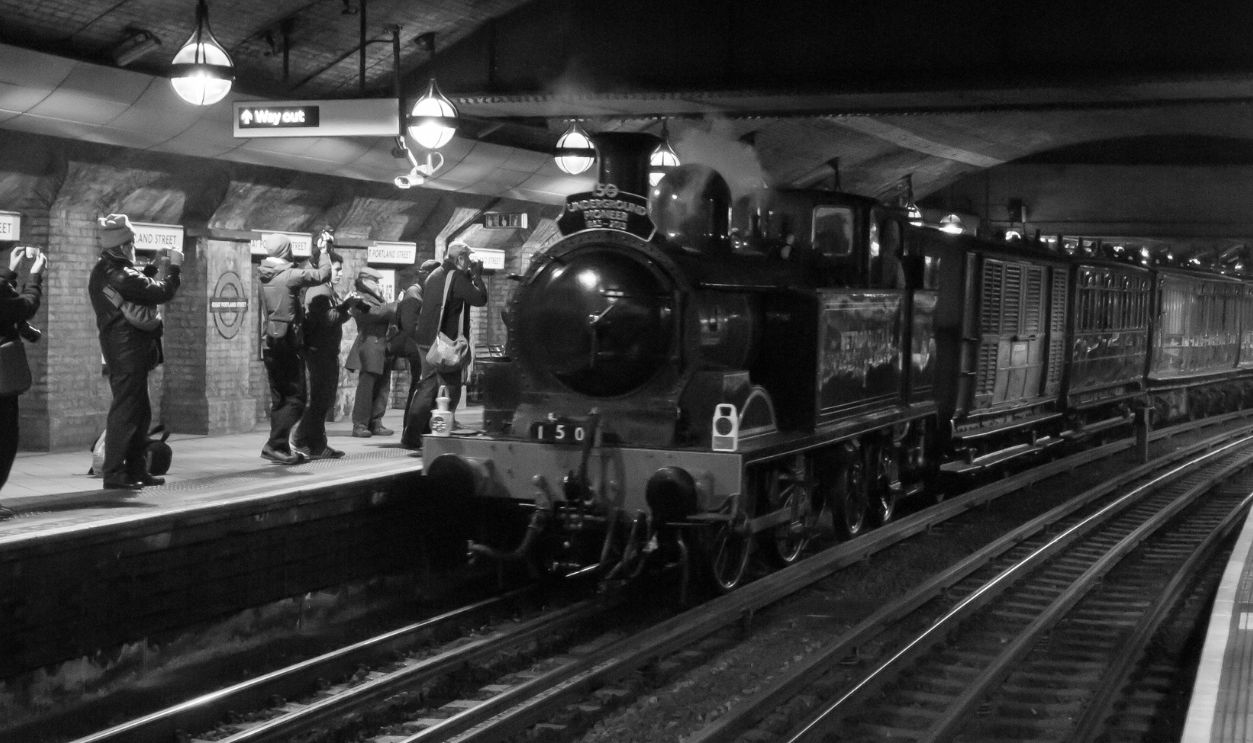 Steam Train At Great Portland