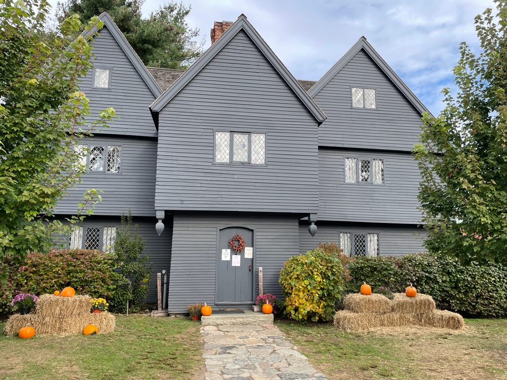Witch House, A 17th Century building related to the Salem Witch Trials in Salem Massachusetts