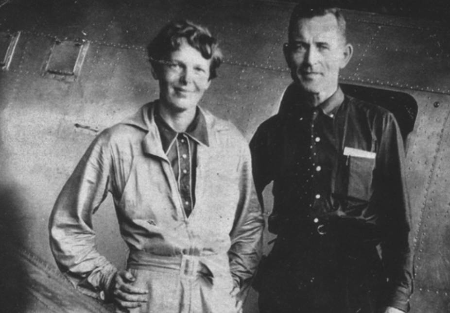 Amelia Earhart And Fred Noonan