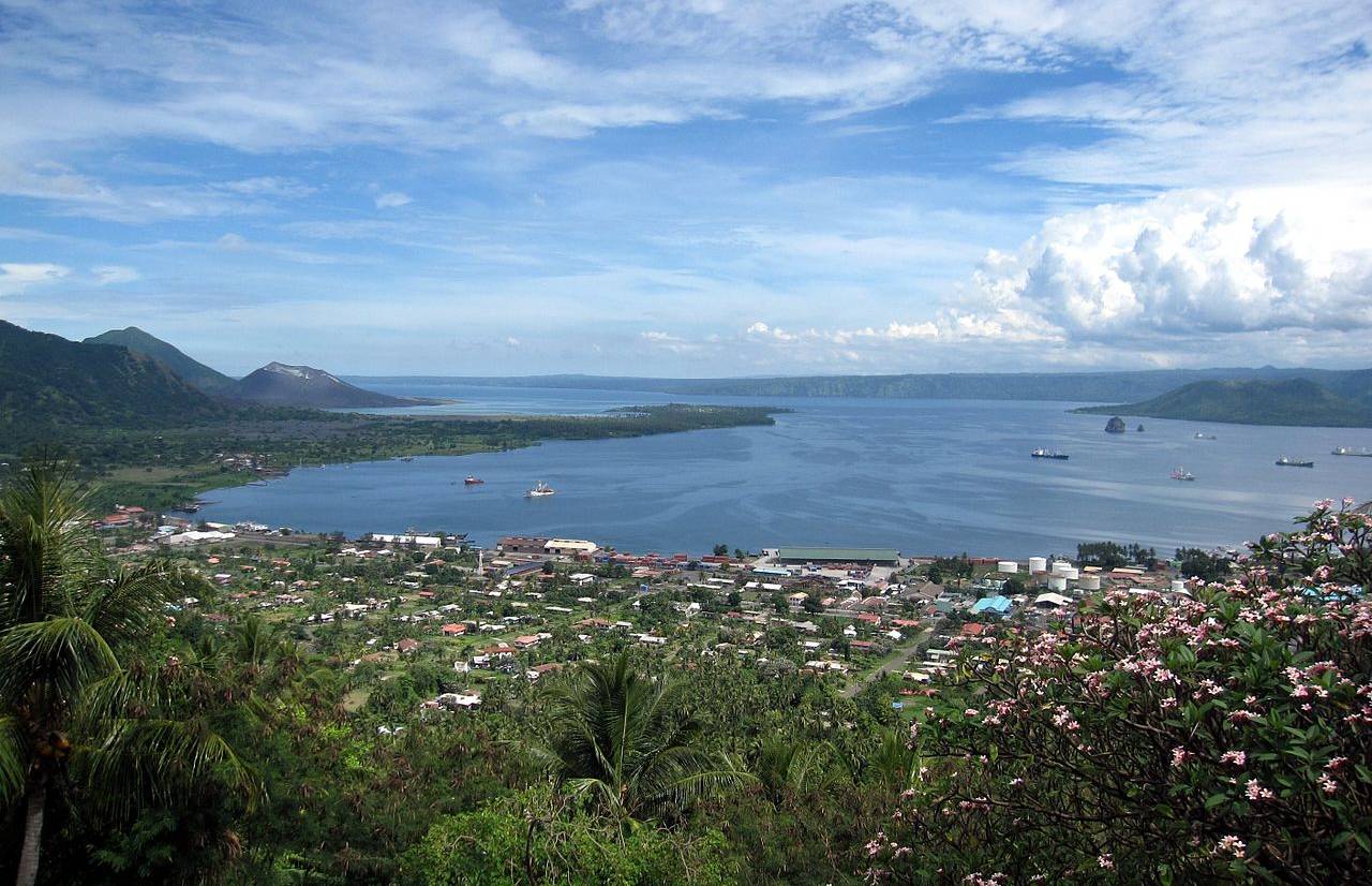 Rabaul From Vulcanology Observatory