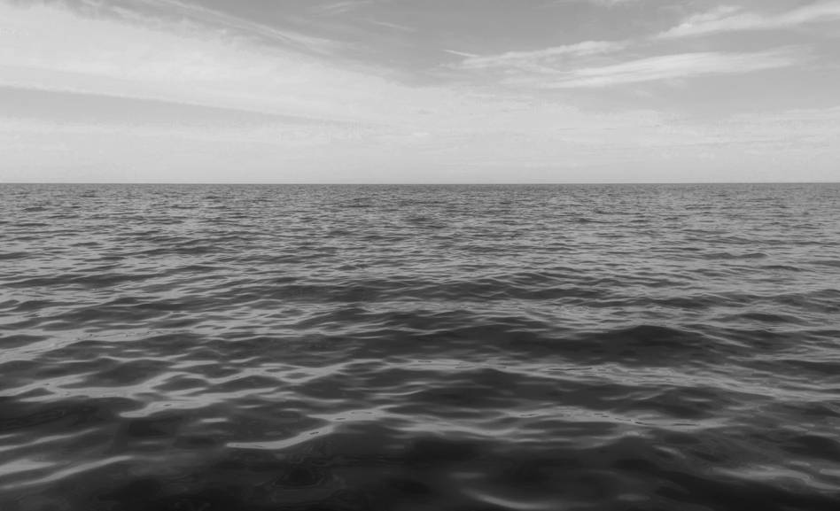 A picture of the ocean