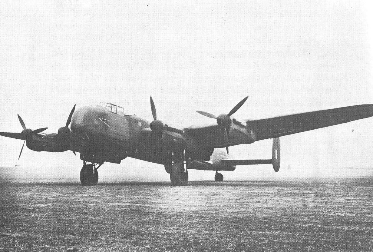 Grayscale Photo of Avro 691 Lancastrian 3 passenger and mail transport aircraft