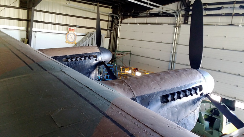 Close Up Photo of Avro Lancaster Propeller