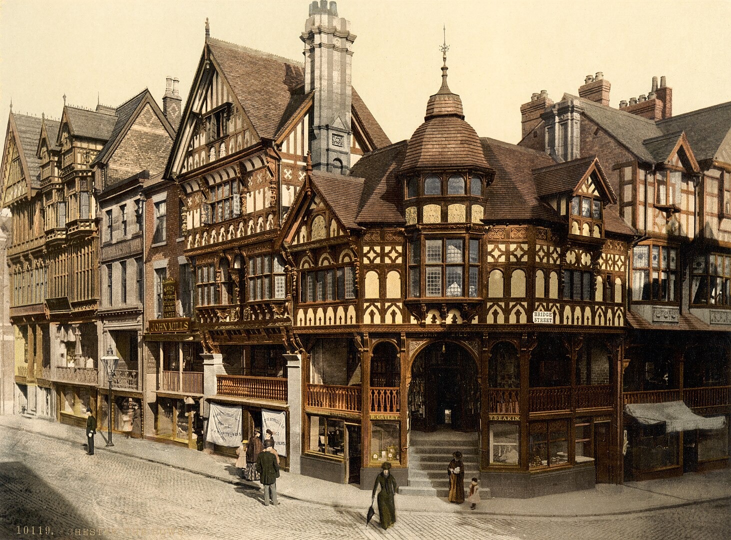 The Cross And Rows, Chester, Cheshire, England